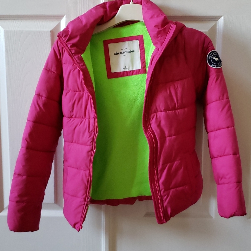 Abercrombie and Fitch puffer winter coat girls M